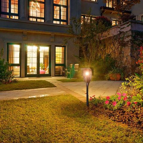 Solar LED Outdoor Flame Torch Landscape Light