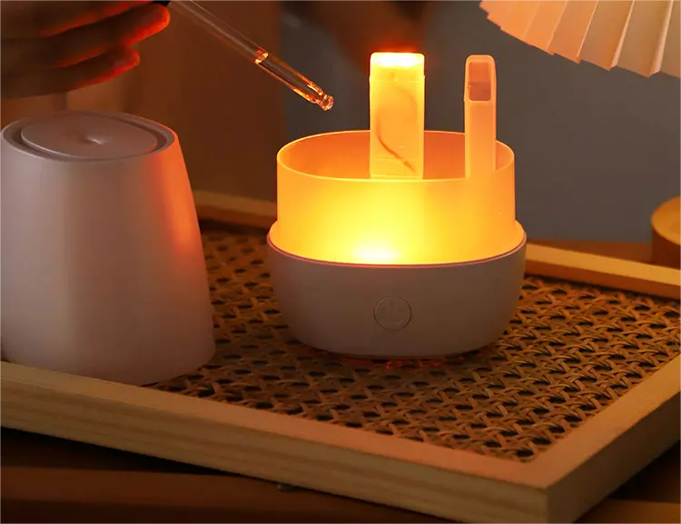 Creative Flame Humidifier USB Aromatherapy Device