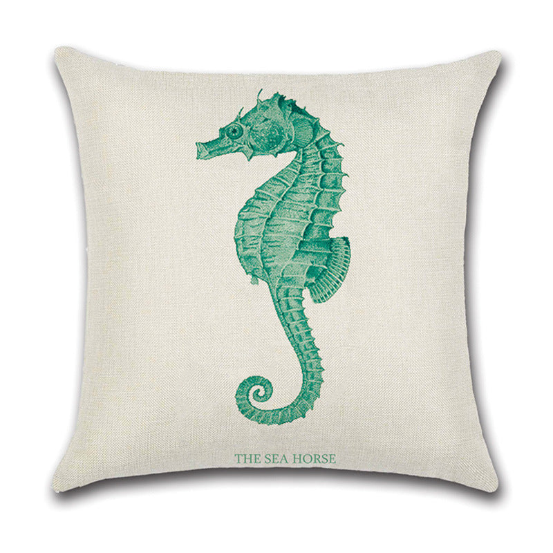 Linen Forest Fairy Tale Throw Pillow Cover for Home Decor