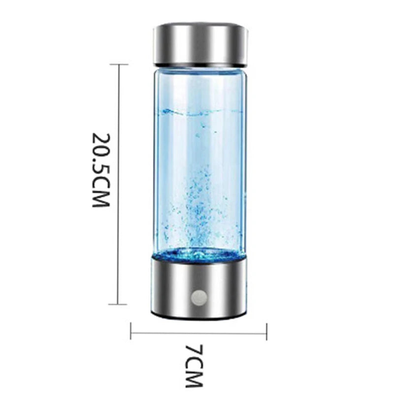 Coastal Home Alkaline Water Bottle — Hydrogen-Rich & Portable