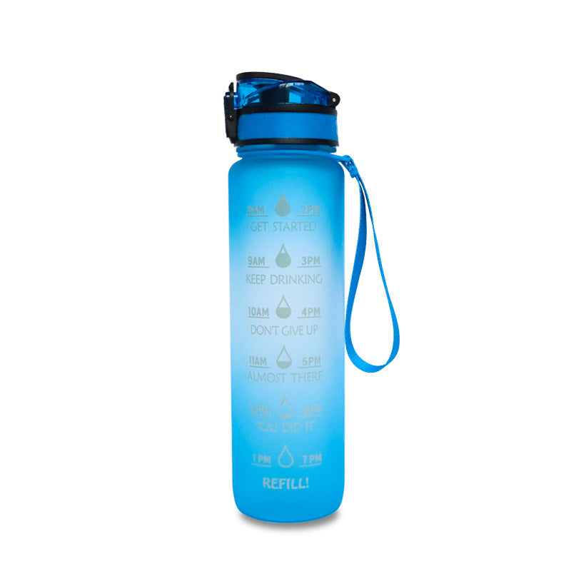 Tritan Sports Water Bottle with Bounce Cap, 1000ml