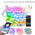 40-Key Bluetooth Fairy Lights with App Control