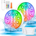 New USB Rechargeable LED Pool Light with Remote