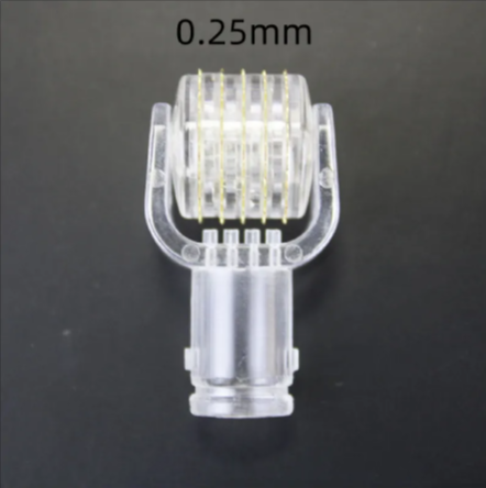3-in-1 Microneedle Lip & Beard Growth Roller — Serum Applicator