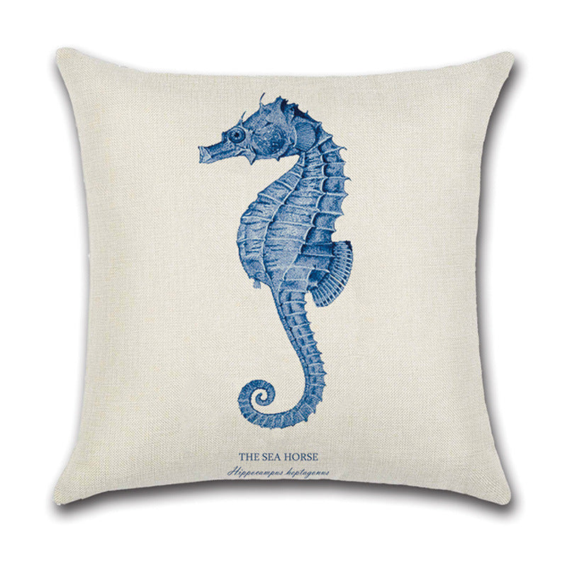 Linen Forest Fairy Tale Throw Pillow Cover for Home Decor
