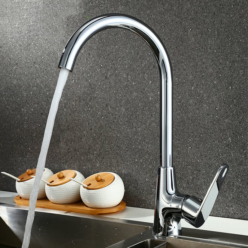 Hot and Cold Water Kitchen Sink Faucet