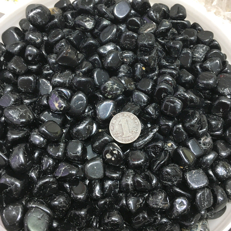 Natural Black Obsidian Gravel for Aquariums