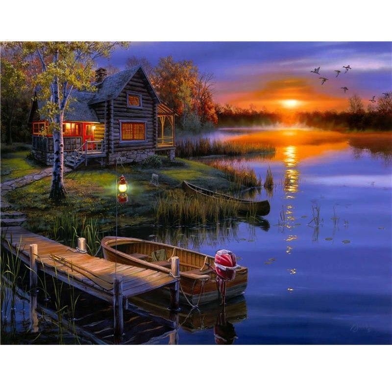 Custom Diamond Painting - Scenic Landscape Design