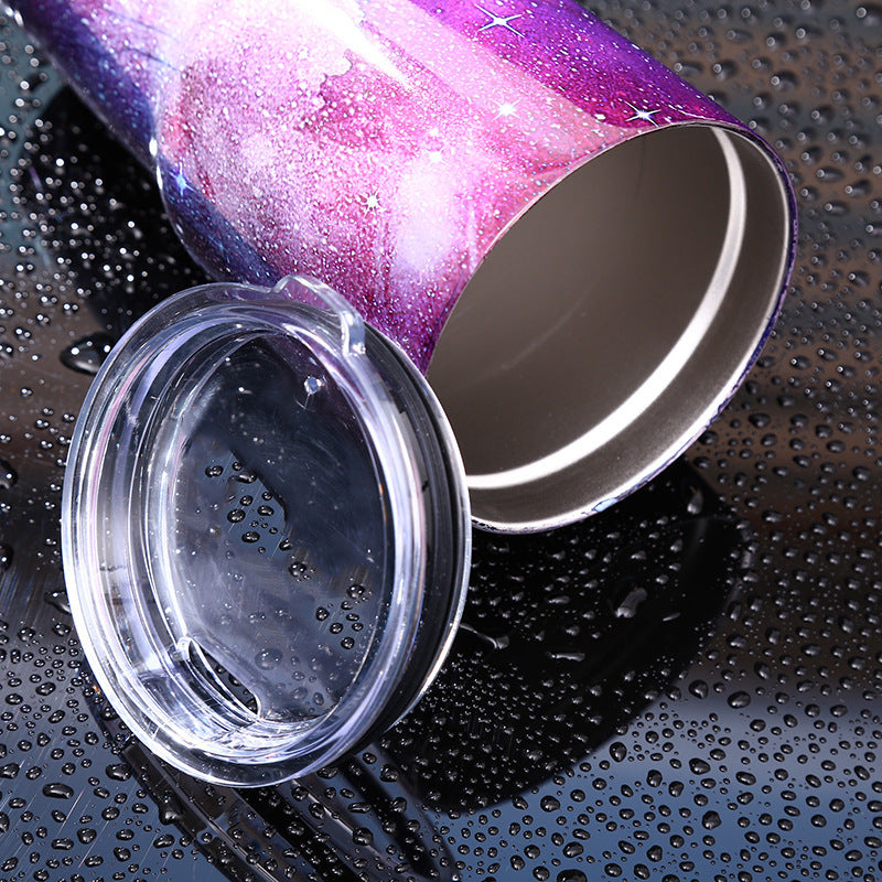 Creative Stainless Steel Insulated Starry Sky Cup