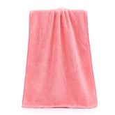 AquaHaven Decor coral fleece microfiber towel for beauty gifts, measuring 35x75cm, featuring soft coral fleece fabric.