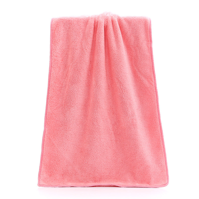 Coral Fleece Microfiber Towels for Beauty Gifts (35*75cm)