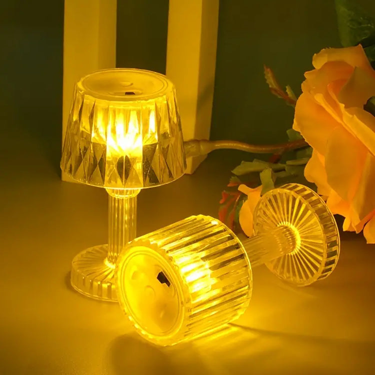 AquaHaven Decor creative night light illuminating a bedroom with soft, colorful glow, perfect for room decoration.