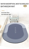 Absorbent Non-slip Diatom Mud Toilet Floor Mat