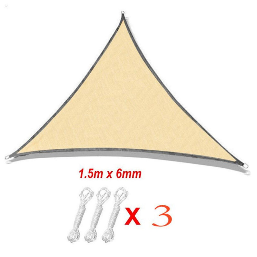 Triangle Waterproof Shade Sail for Outdoor Protection