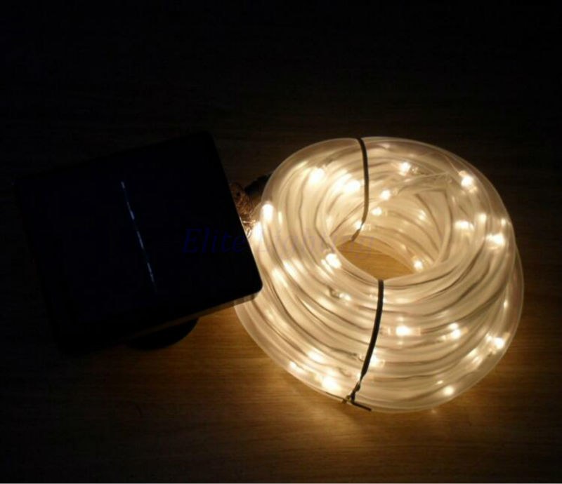 Solar String Lights — Waterproof Outdoor Coastal Decor for Home & Airbnb
