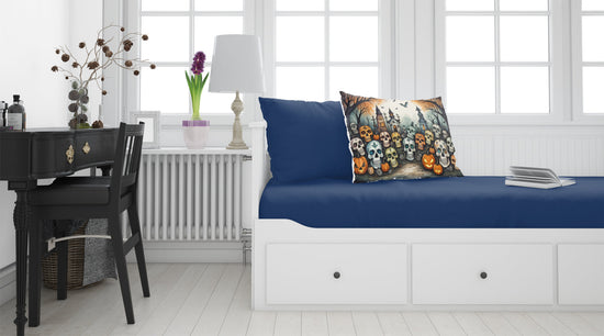 Sugar Skull Halloween Pillowcase - Spooky Calaveras Bedroom Decor