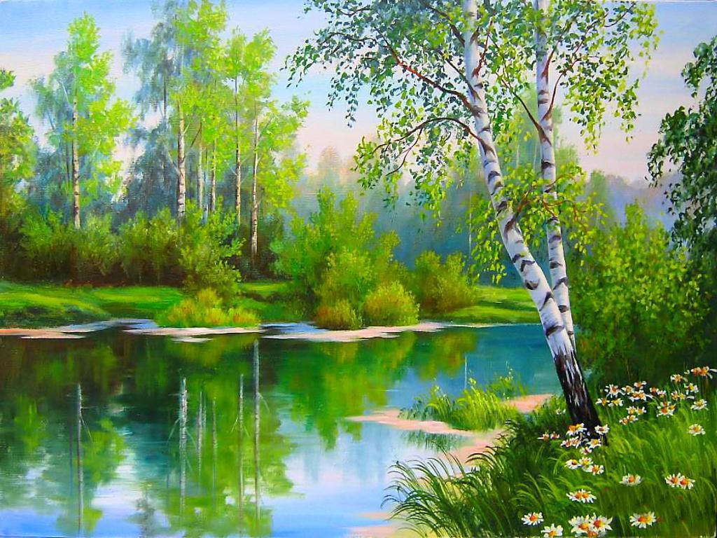 Water Tree Mosaic Diamond Painting Artwork