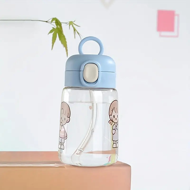 Water Bottle and Bouncing Plastic Cup for Outdoors