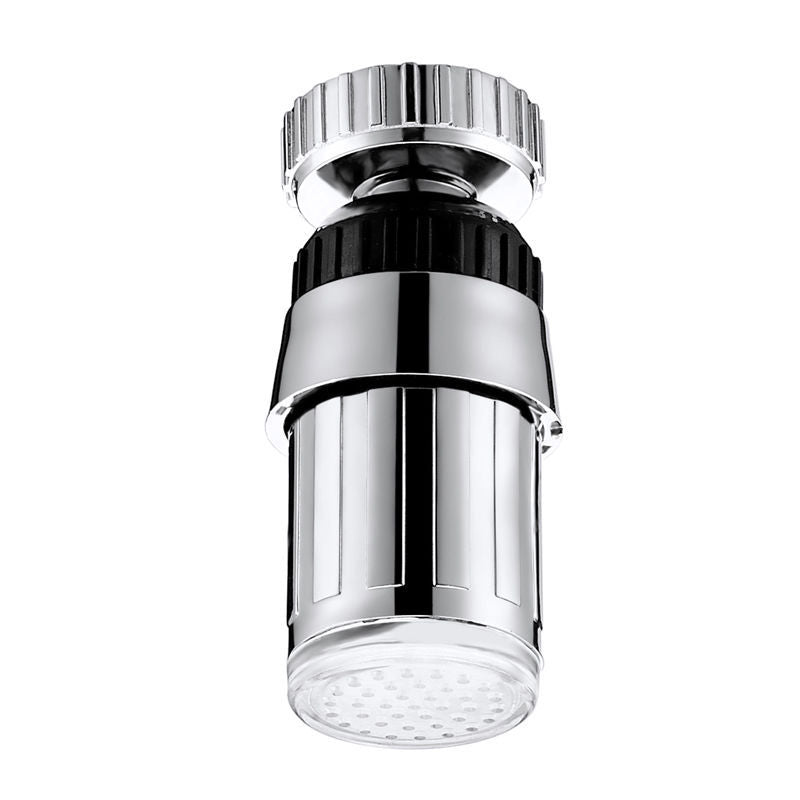 360-Degree Rotating LED Water Faucet with Temperature Control
