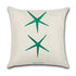 Linen Forest Fairy Tale throw pillow cover by AquaHaven Decor featuring a whimsical forest design for home decor.