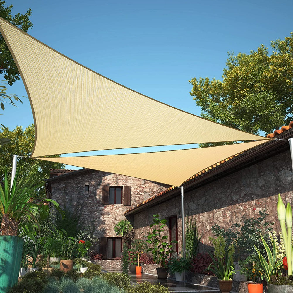 Triangle Waterproof Shade Sail for Outdoor Protection