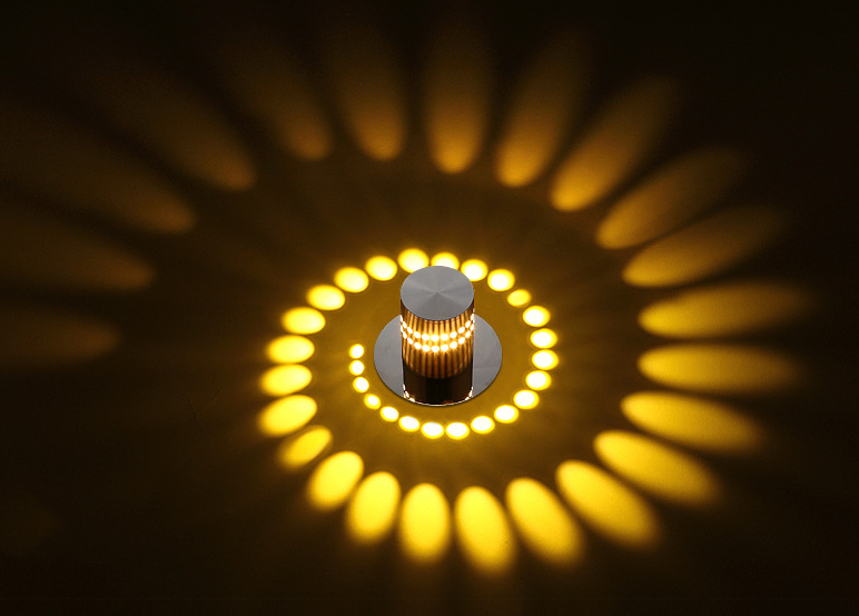 Modern LED Color-Changing Corridor Wall Light Fixture