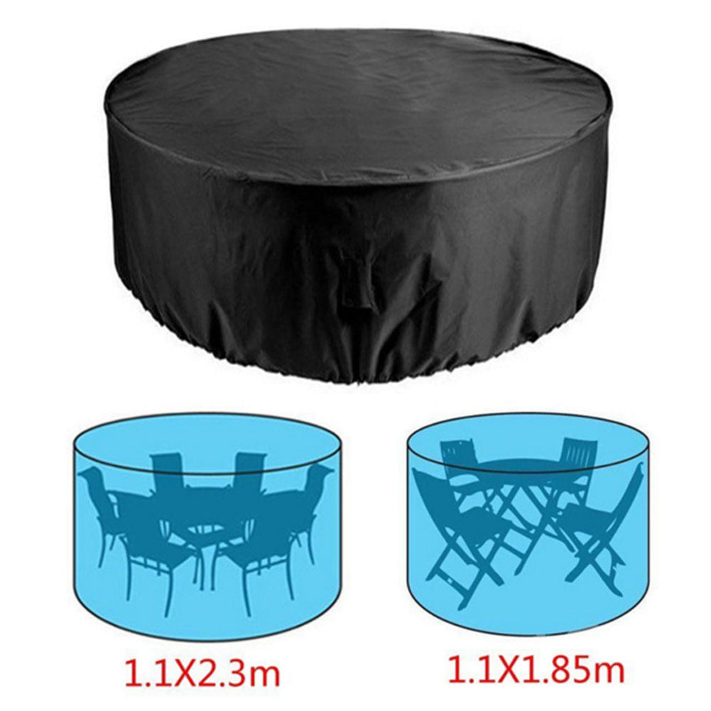 dustproof table cover 210D Oxford Cloth Outdoor Round Table Cover