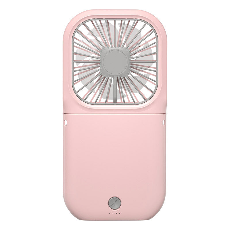 Portable Neck-Hanging Folding Fan for Office Use