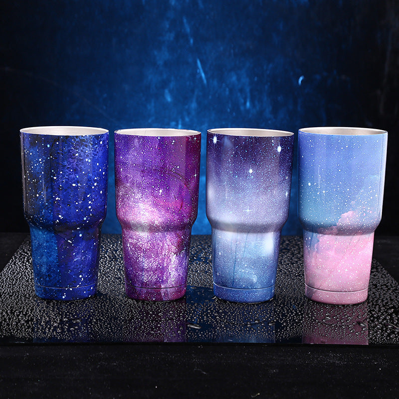 Creative Stainless Steel Insulated Starry Sky Cup