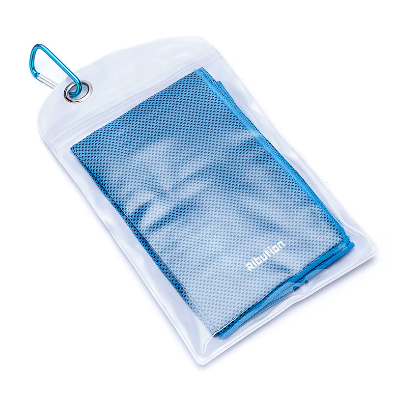 Microfiber Cooling Towel for Sports and Sweat Absorption