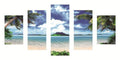 Island Diamond Painting - Five-Piece Seaside Art