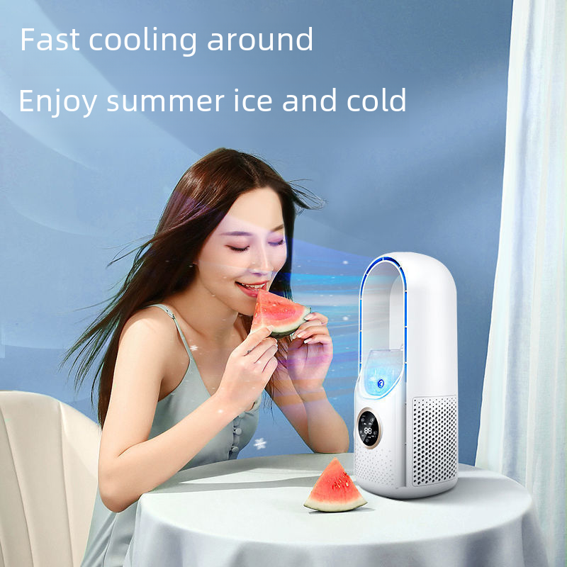 Tower Fan with Mist Function for Home Use