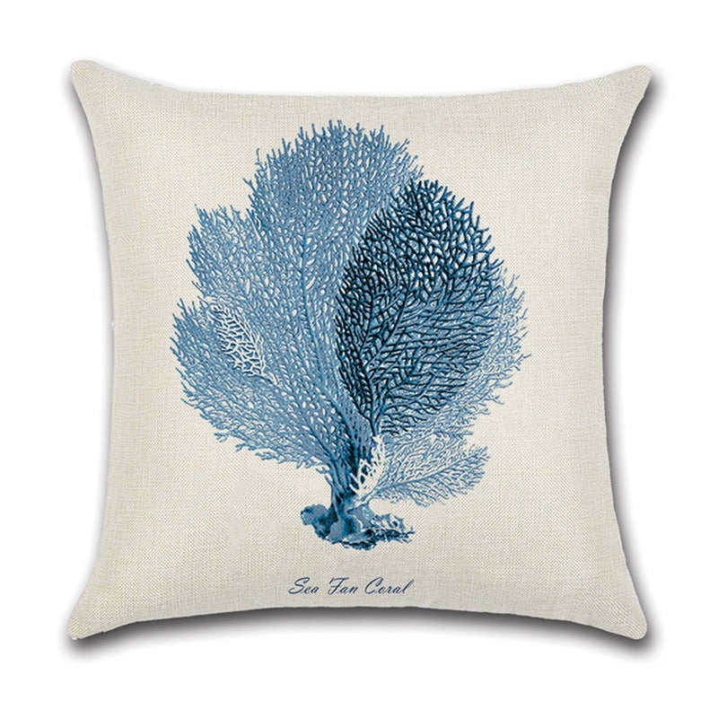 Linen Forest Fairy Tale Throw Pillow Cover for Home Decor