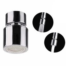 Rotating Faucet Aerator with Dual Function Filter