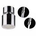 Rotating Faucet Aerator with Dual Function Filter