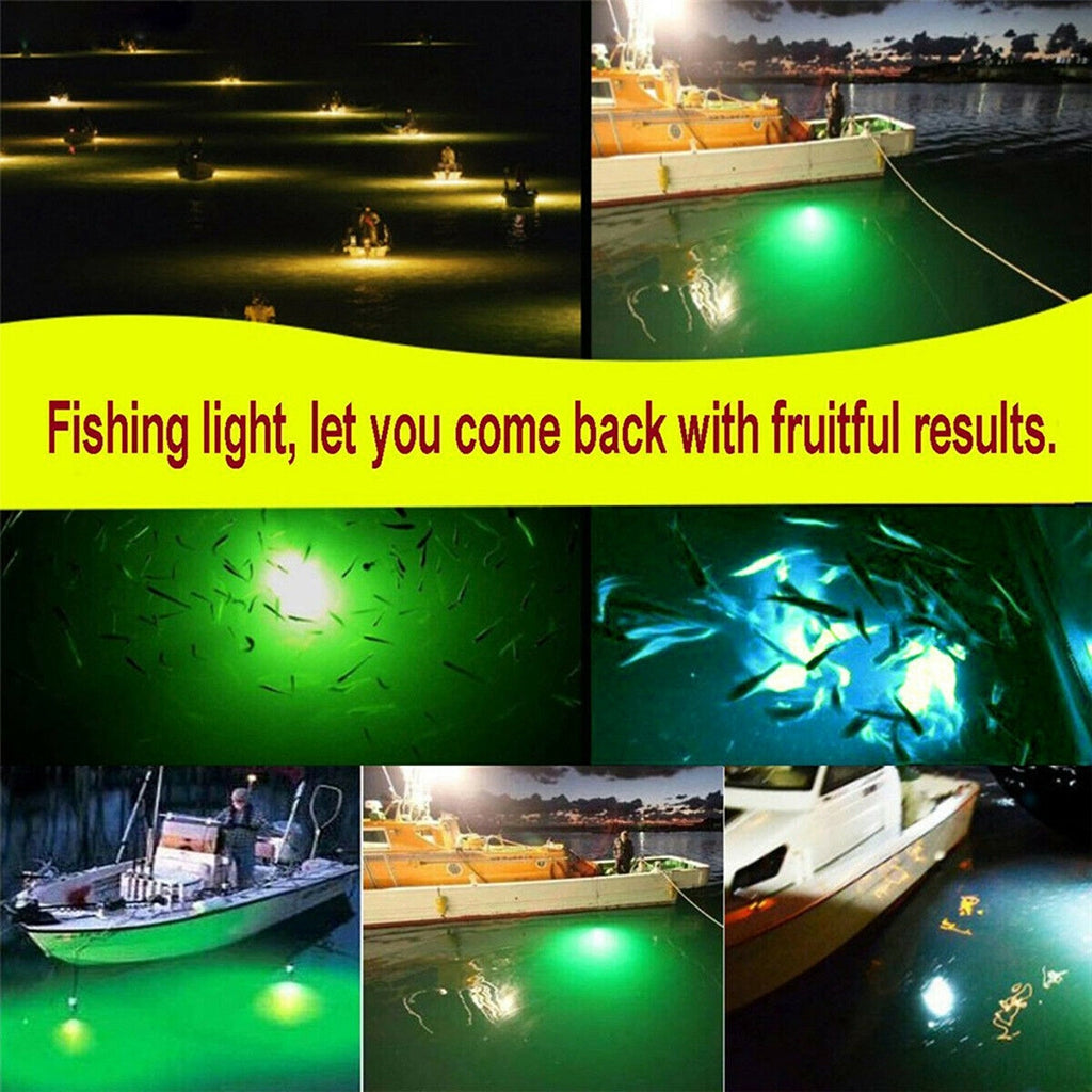 12V IP68 Underwater Fishing Light with 108 LEDs