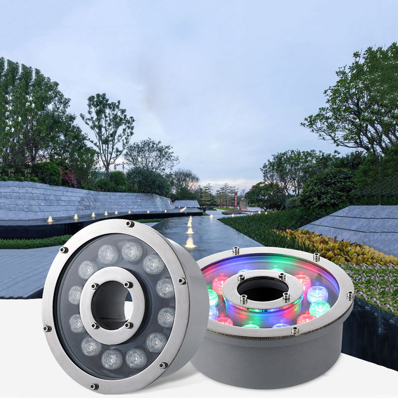 IP65 Waterproof Multi-Color LED Fountain Light