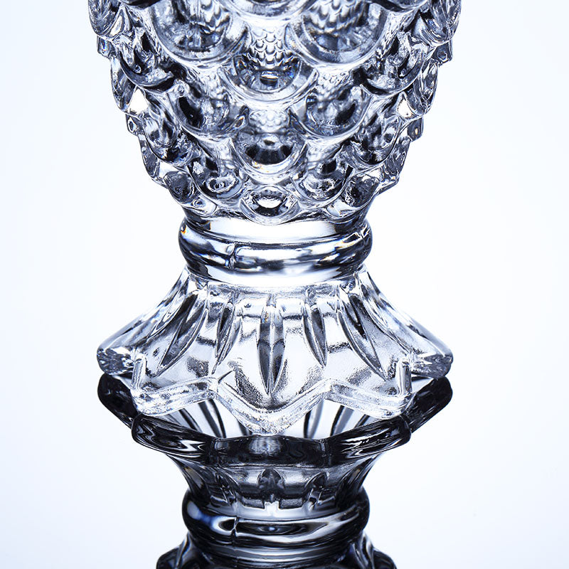Mermaid Cup with Embossed Glass - Clear Juice Cup