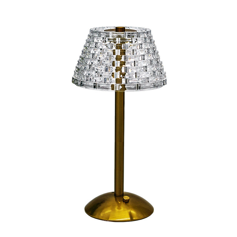 Vintage European Crystal USB Rechargeable Night Light