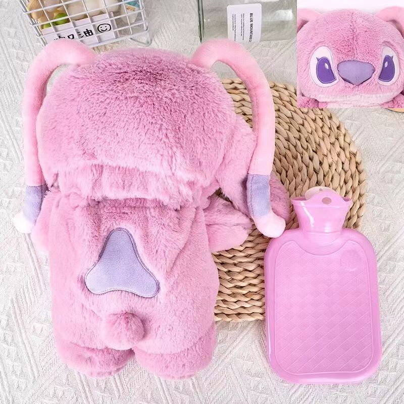 Cute Stitch Hot Water Bag for Girls - Winter Gift