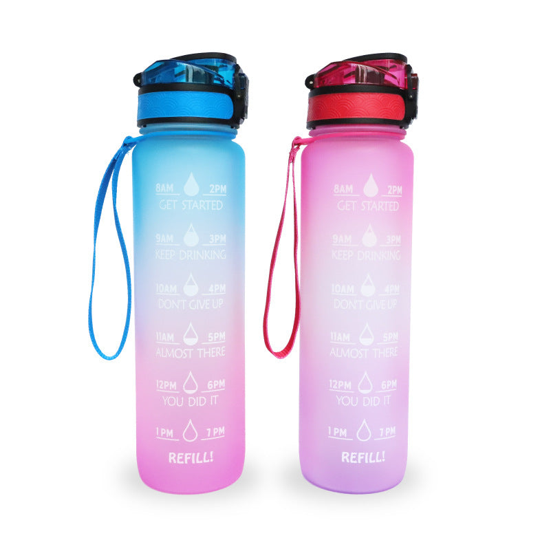 Tritan Sports Water Bottle with Bounce Cap, 1000ml