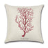 Linen Forest Fairy Tale throw pillow cover by AquaHaven Decor with nature-inspired forest design for home decor.