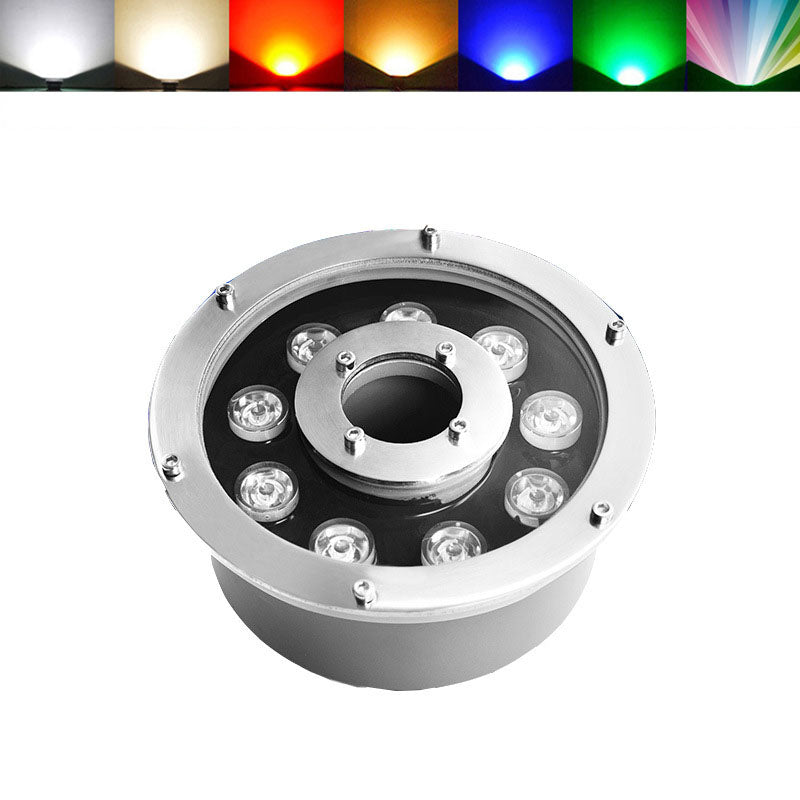 IP65 Waterproof Multi-Color LED Fountain Light