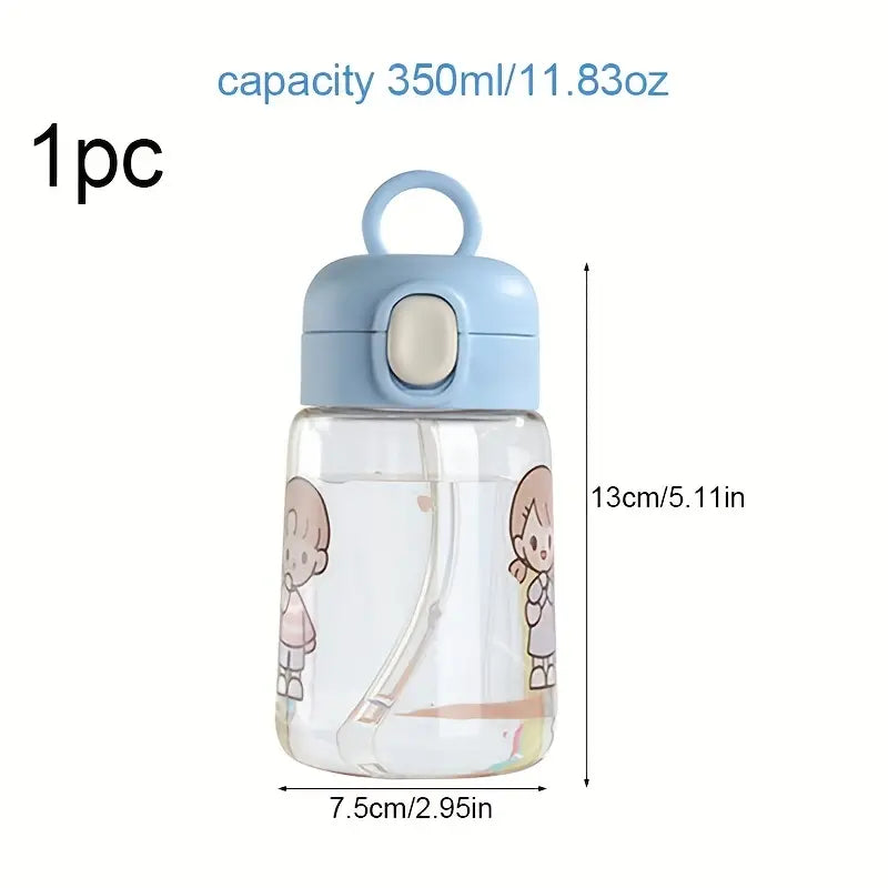 Water Bottle and Bouncing Plastic Cup for Outdoors