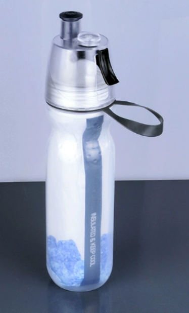 Summer Cool Spray Cycling Water Bottle with Insulation