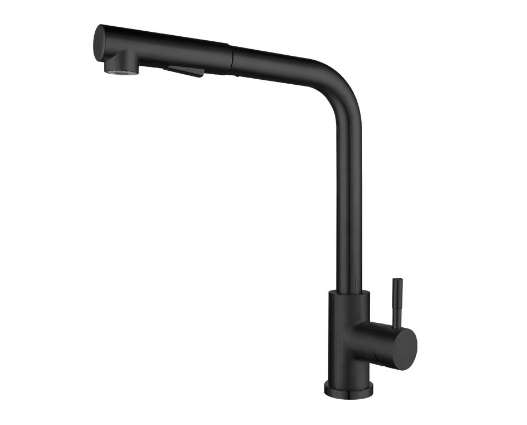 Modern Coastal Kitchen Faucet — Retractable Gourmet Style
