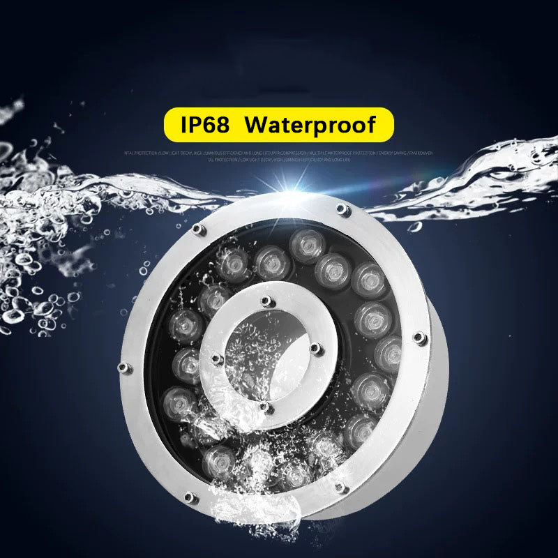 IP65 Waterproof Multi-Color LED Fountain Light