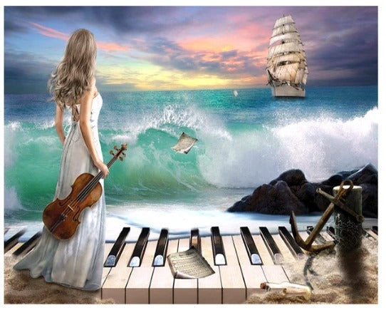 Dream Symphony Diamond Painting Kit - 5D Art