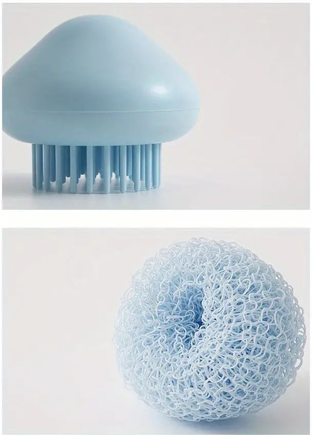 Multifunctional Cloud Nylon Dishwashing Brush (1pc)
