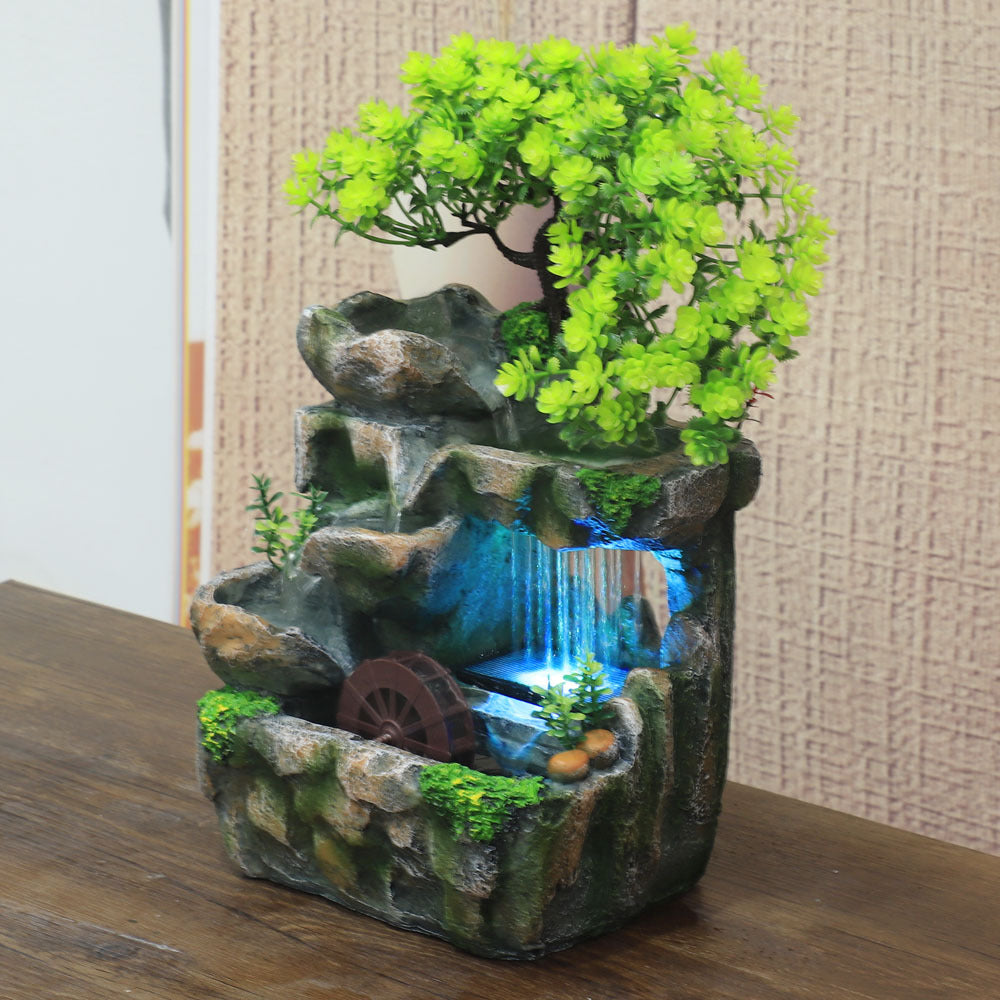 Cross-Border E-Commerce Miniature Fountain Decor